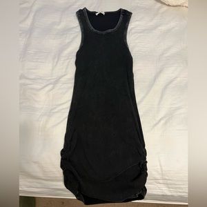 Black mini summer dress